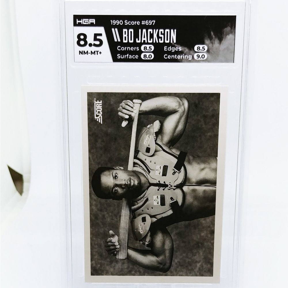 1990 Score BO JACKSON #697 HGA 8.5